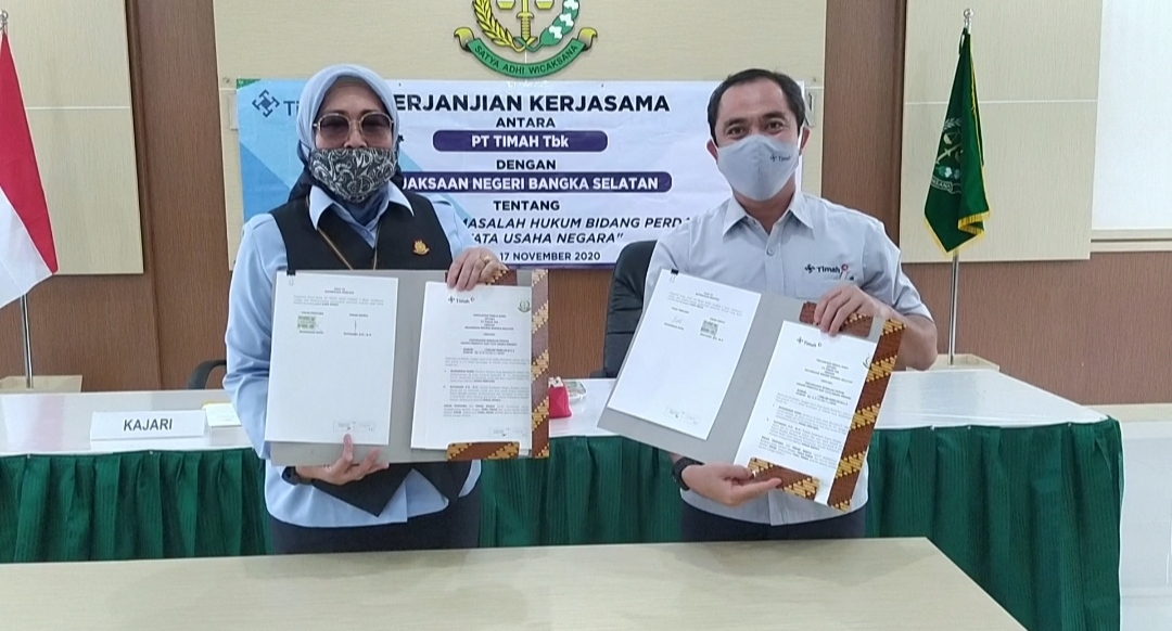 Wujudkan Tata Kelola Operasi Lebih Baik, PT Timah Gandeng Kejaksaan Negeri Bangka Selatan