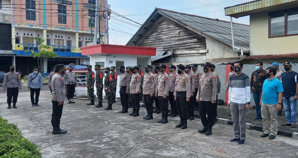 Amankan Pleno Penetapan Paslon Terpilih Pilkada Bangka Selatan, TNI/Polri Terjunkan 80 Personil