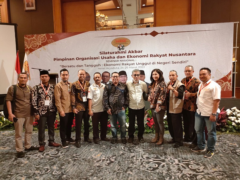 SMSI Hadiri Silaturahmi Besar Kongres I Organisasi Usaha dan Ekonomi Rakyat