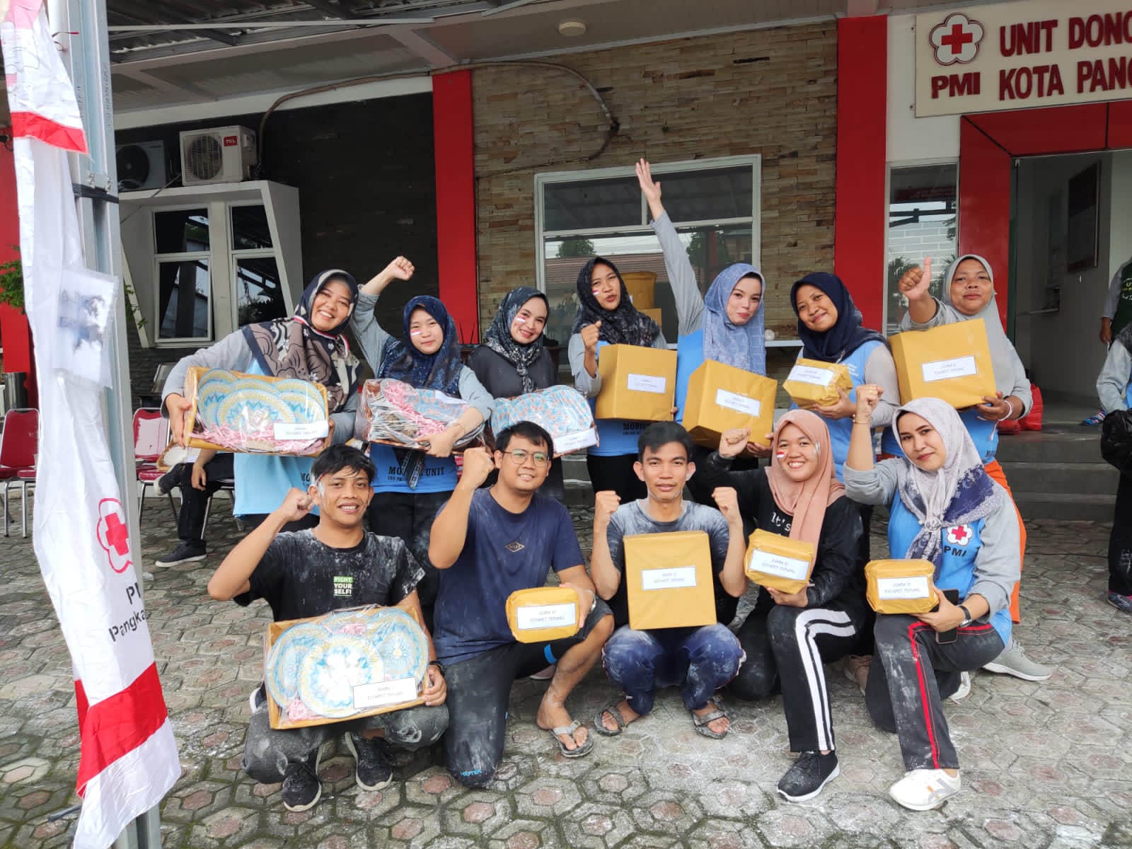 Bangun Silaturahmi Antar Pegawai, PMI Kota Pangkalpinang Adakan Berbagai Perlombaan