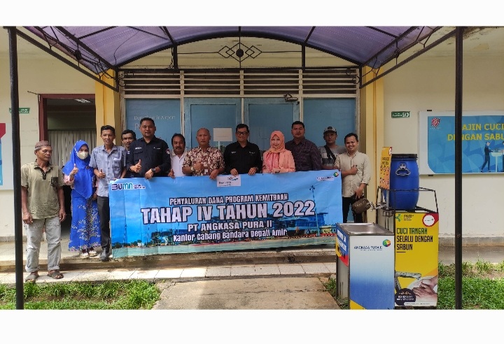 Selama Tahun 2022, PT Angkasa Pura II Bandara Depati Amir Pangkalpinang Salurkan Lebih dari 1,5 M Bantuan PUMK Kepada Pelaku Usaha di Babel