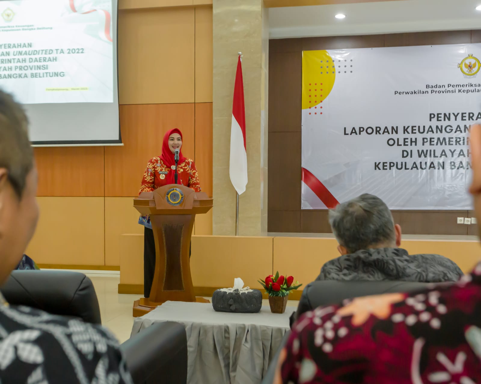 Lapor Hasil Keuangan Ke BPK RI, Wakil Bupati Bangka Selatan Pertegas Prihal Ini