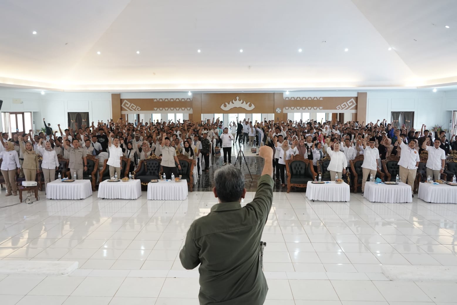 Muzani Beri Pembekalan ke Ribuan Saksi Gerindra di Lampung: Pastikan Prabowo Menang di Setiap TPS