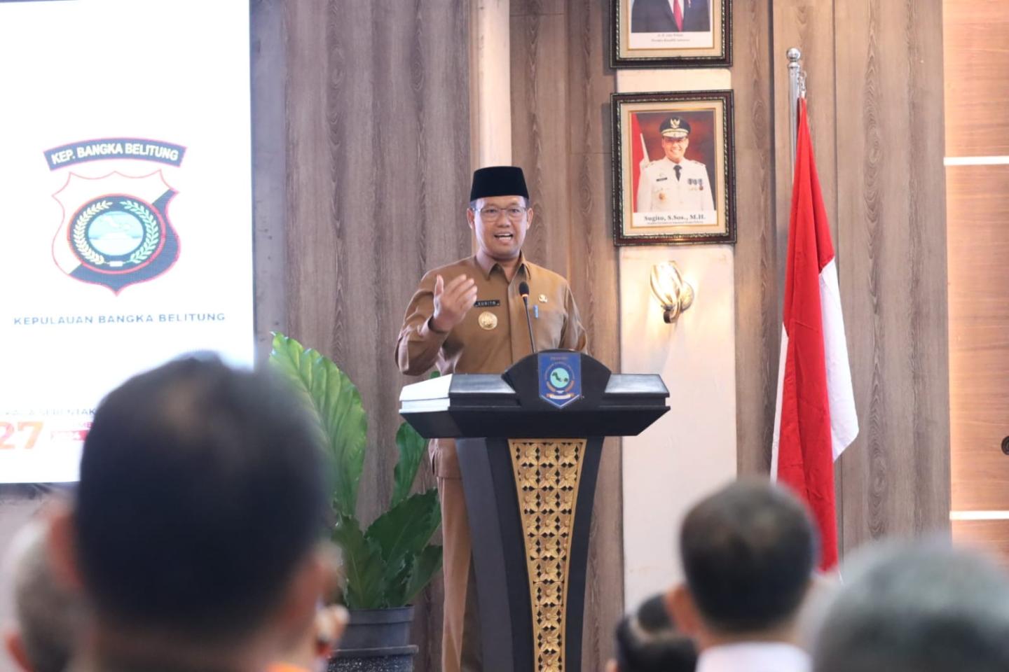 Pj Gubernur Babel Sugito: Maknai Demokrasi Dengan Riang Gembira Dalam Bingkai Bhinneka Tunggal Ika