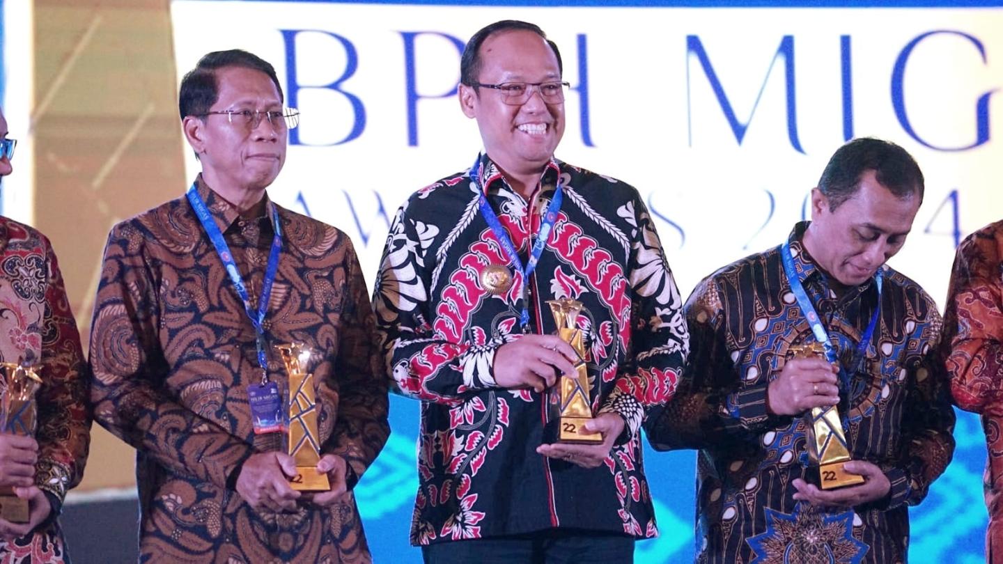 Pemprov Kep. Babel Pemerintah Daerah Terbaik Penghargaan BPH Migas Award 2024