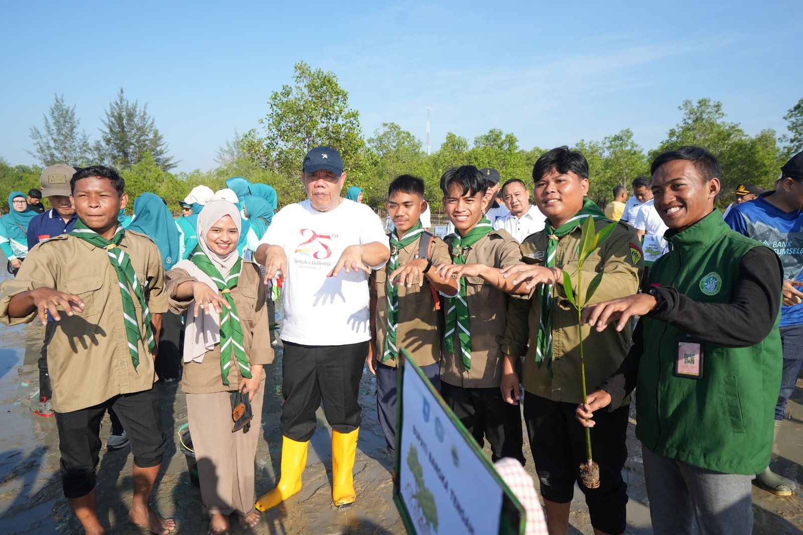 Pemprov Babel Tanam Mangrove, Perkuat Upaya Lindungi Pesisir dari Abrasi