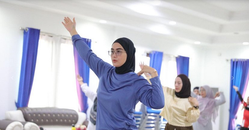 Jelang Porprov Babel 2026, Noni Hidayat Arsani Pimpin Senam Bersama untuk Jaga Kebugaran